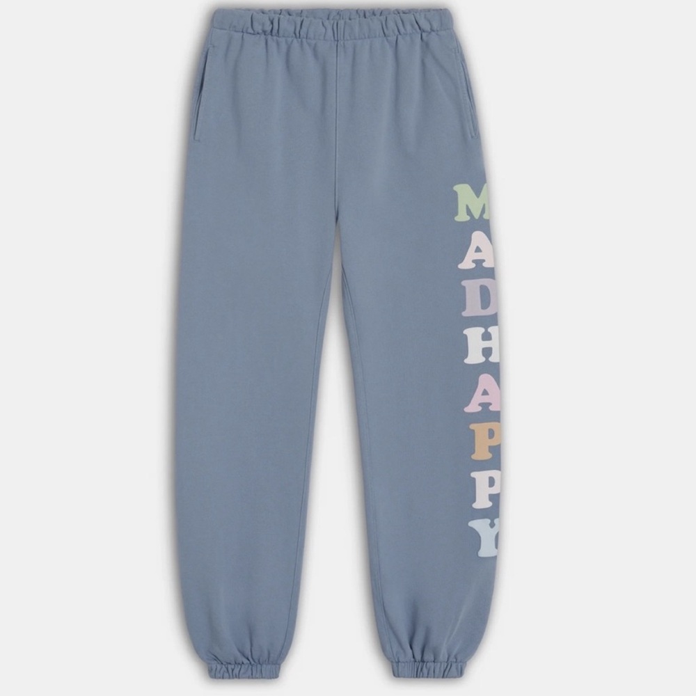 Madhappy sweatpants blue French terry size small